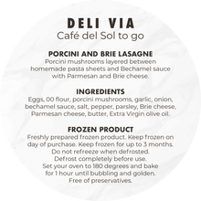 Load image into Gallery viewer, Porcini Mushrooms and Brie Cheese Lasagne