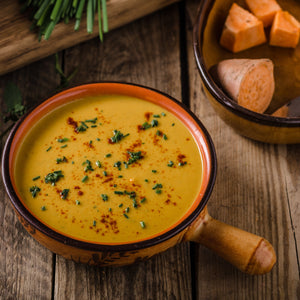 Butternut and Sweet Potato Soup